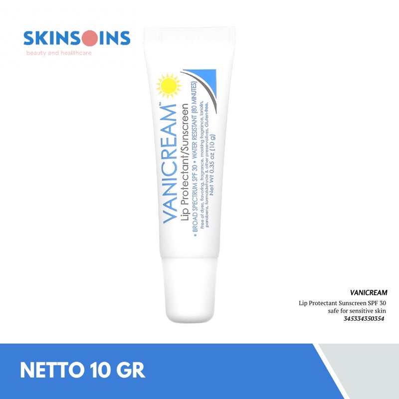 Vanicream Lip Protectant Sunscreen SPF 30