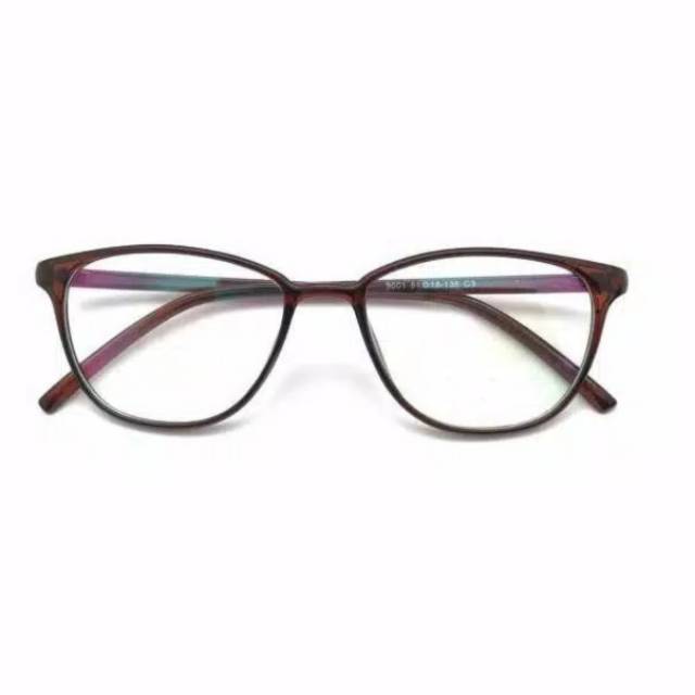 Frame Kacamata CAT EYE 9001 Gratis Lensa Minus