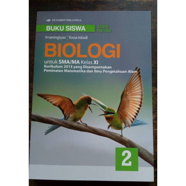 Biologi Buku Siswa Peminatan Irmaningtyas Kelas 2 Sma Xi Pnrbit Erlangga Kurikulum 13 Revisi Trbru