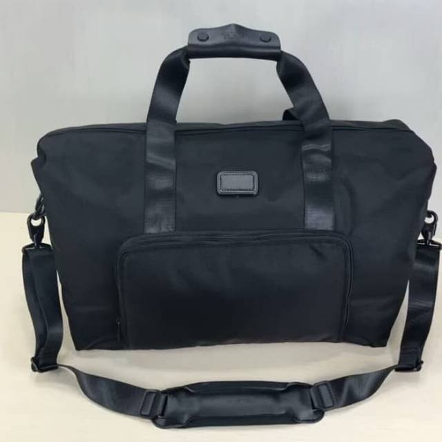 Tumi double expansion travel satchel grade ori duffle bag