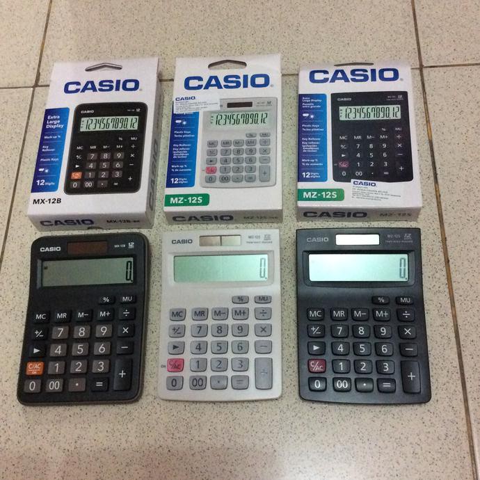 

CASIO MZ-12S - KALKULATOR MEJA - CUCI GUDANG LHOOO