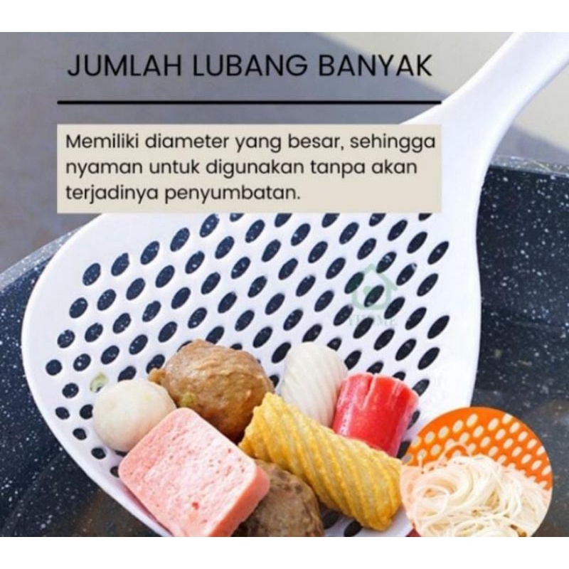 SPATULA SARINGAN TIRISAN MIE GORENGAN MASAKAN TAHAN PANAS