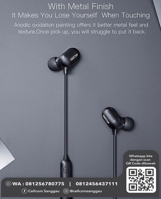 Headset Bluetooth QCY - S1