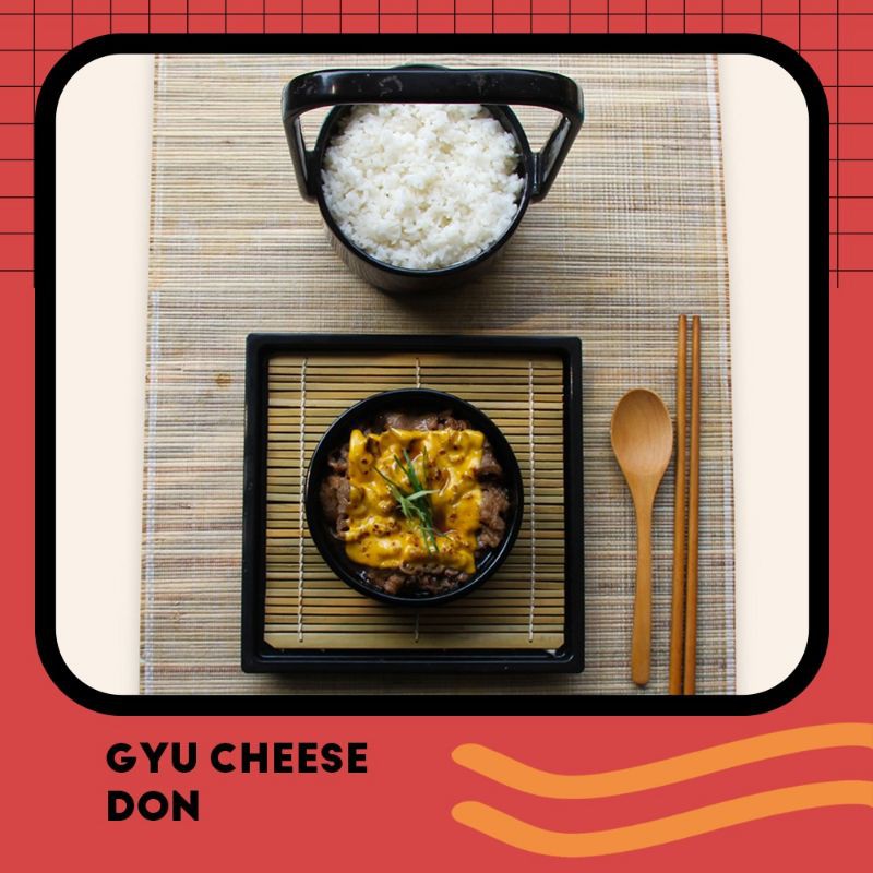 

Gyu Cheese Don/ Nasi Beef Jepang