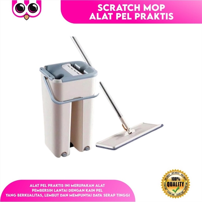 Magic mop kotak | Alat pel praktis persegi