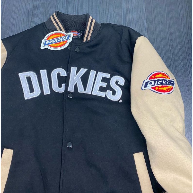 JAKET BOMBER VARSITY DICKIES HIGH QUALITY CASUAL HYPE FASHION PRIA