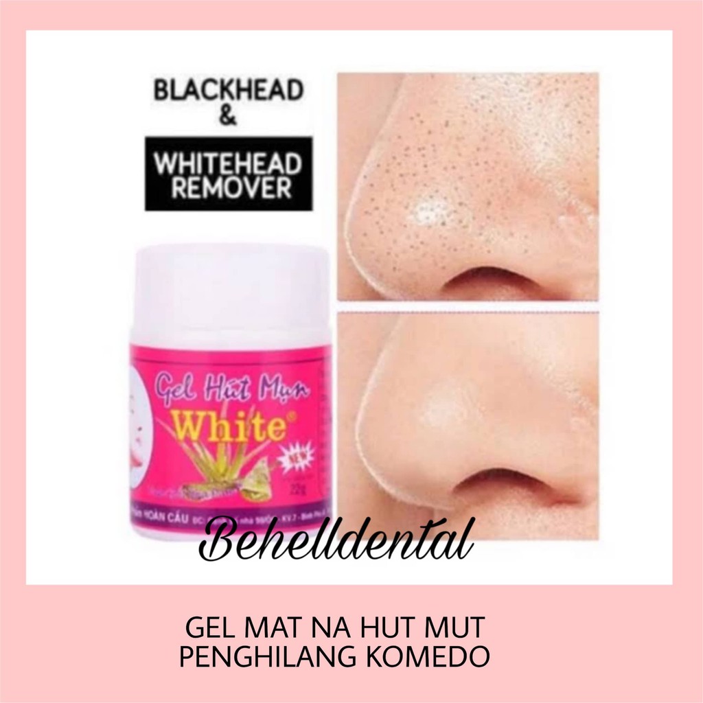 ORIGINAL HUT MUN GEL PENGHILANG PEMBERSIH KOMEDO AMPUH BEHELLDENTAL - GEL MAT NA HUT MUN WHITE . GELMATNA HUTMUN . ALAT PENGHILANG PENCABUT KOMEDO BEHELLDENTAL
