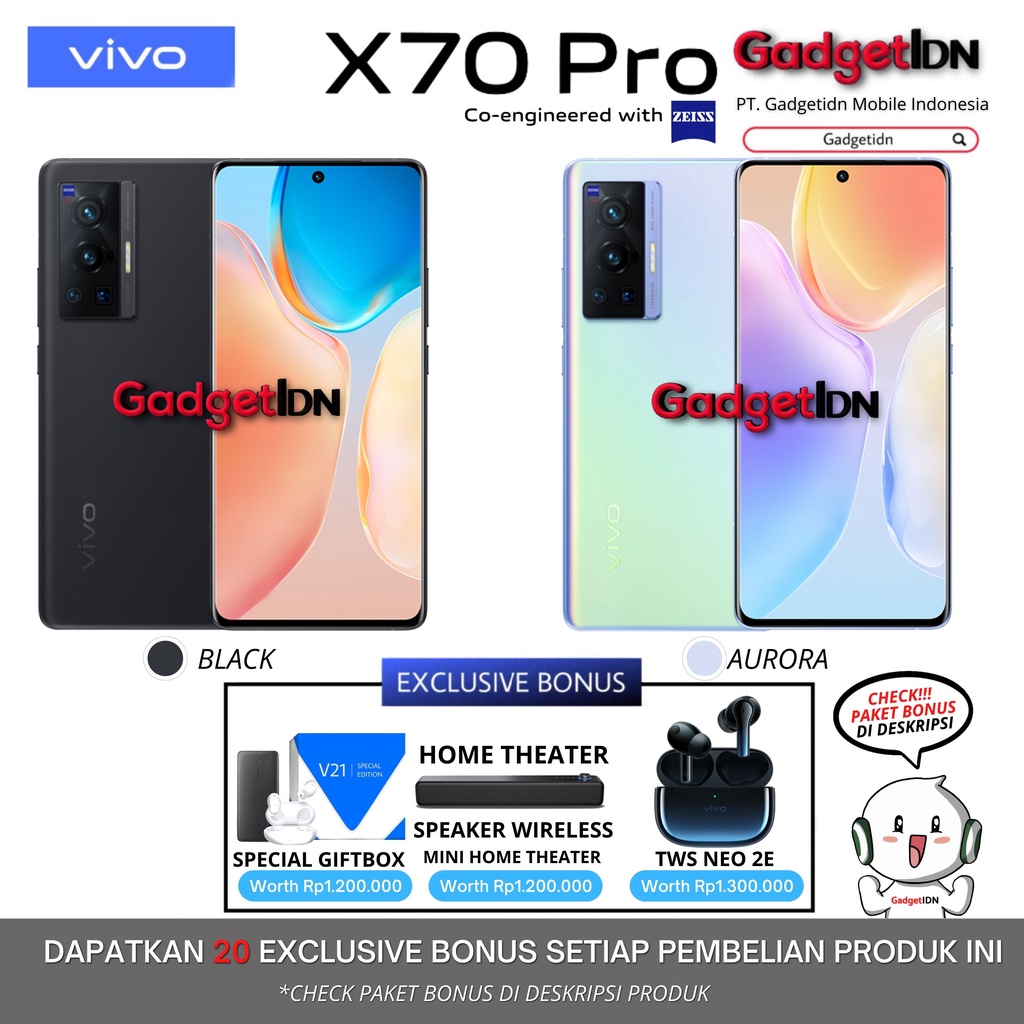 VIVO X70PRO 12/256GB X70 PRO GARANSI RESMI