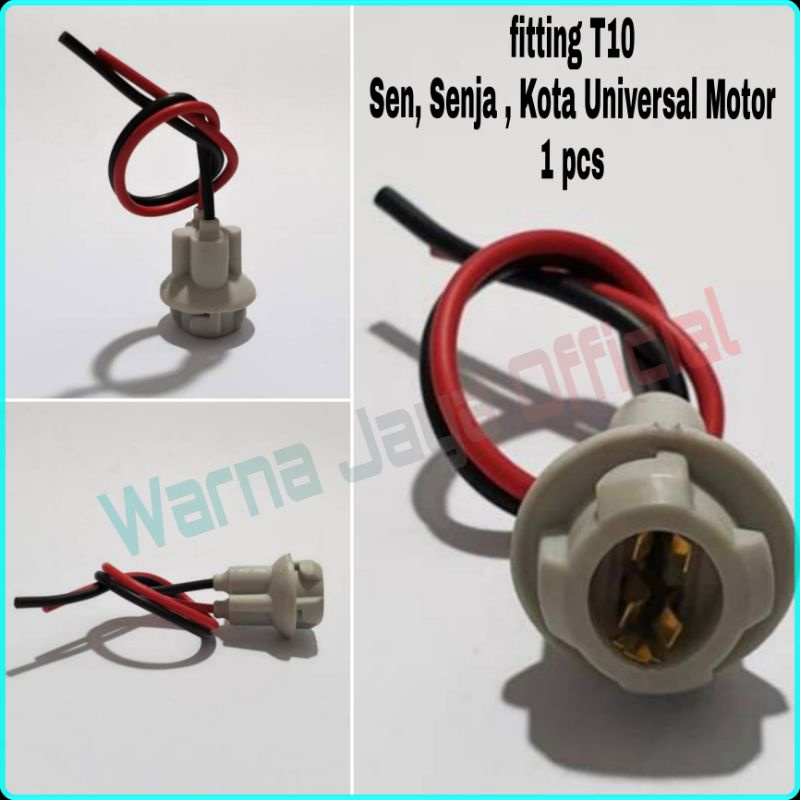 Socket Fitting Soket Fiting Piting Kabel Dudukan Lampu Sen Sein Senja Seri Kecil Kota Semua Motor Bohlam Boklam Lampu Led Oli Aki Kampas Rem Busi Honda Beat Vario Mio Scoopy Supra Revo Vega Grand Jupiter Z MX Fino Satria FU