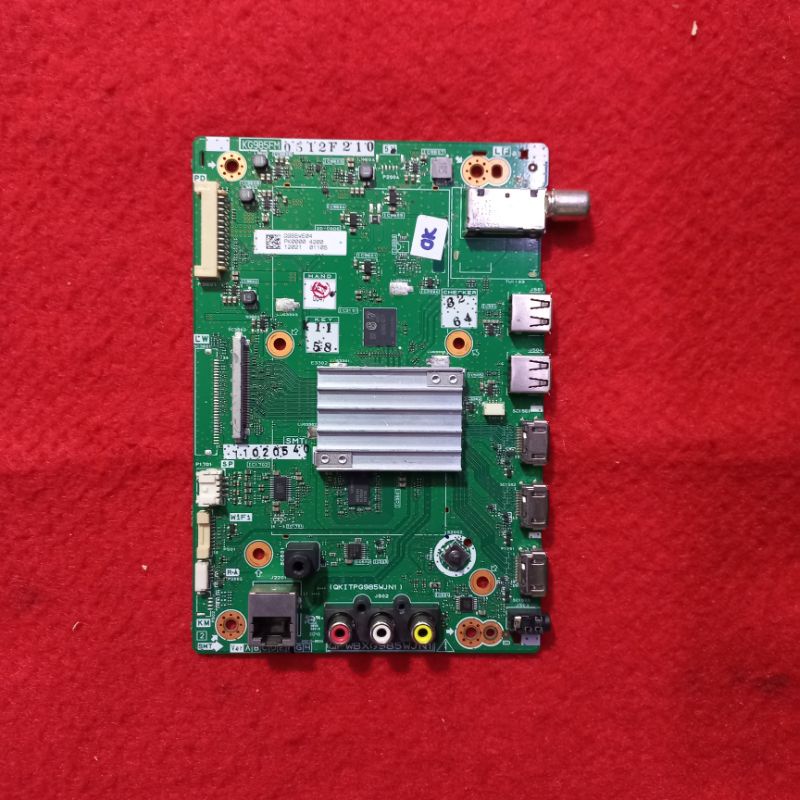 MB SHARP 2T- C42BG1I MAINBOARD- MOTHERBOARD TV LED SHARP 2T- C42BG1I