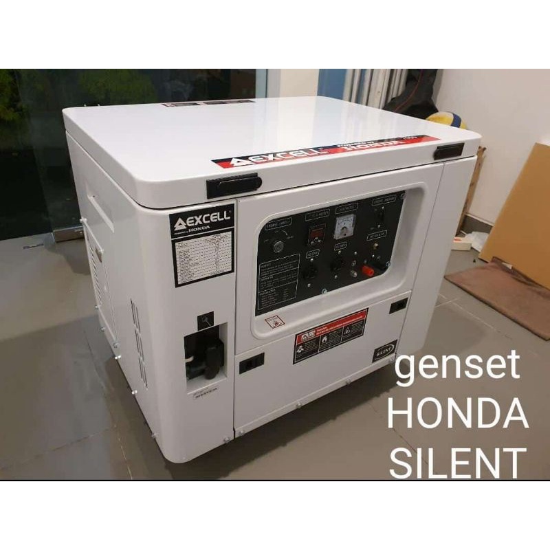 Genset Silent Bensin 5000 Watt Excell Honda SF7000DXE / SF 7000 DXE