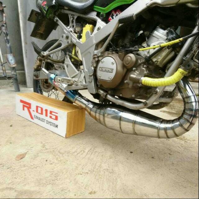 Knalpot Racing Ninja Creampie Rainbow Model RX King Chrome Ninja R, RR, SS