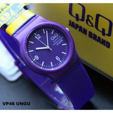 TERBARU ! Jam Tangan Q&amp;Q termurah Rubber Angka Rubber candy Karet jam tangan unisex murah QQ