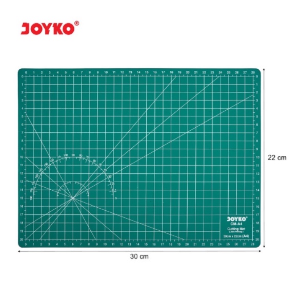 

Cutting Mat / Alas Potong Joyko CM-A4 / Cutting Pad Board Double-sided DIY Tool Cutting Board-Papan Pot