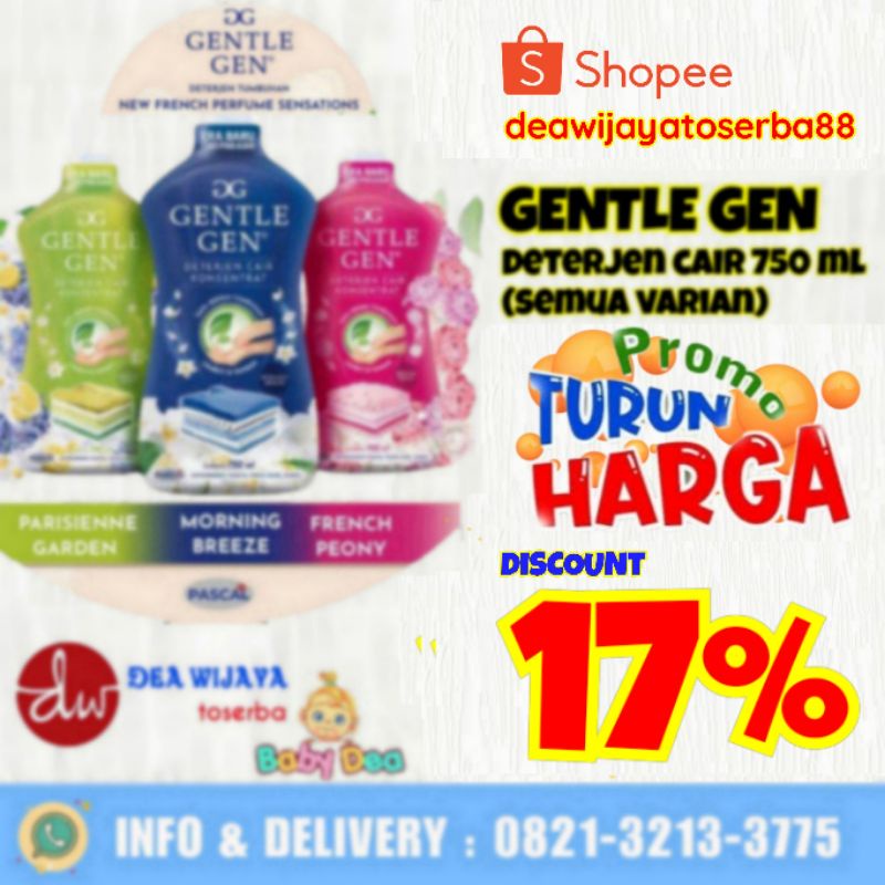 Gentle Gen Deterjen 750 ml