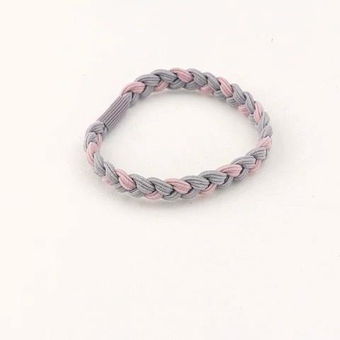 Hand-woven High Elastic Color Twist Hair Rope