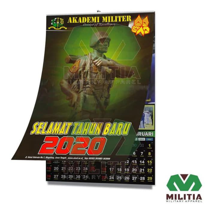 Kalender Dinding Akmil Akademi Militer Tahun 2020
