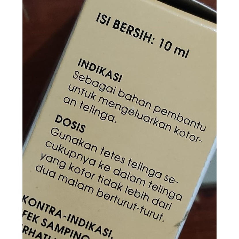 Forumen Tetes Telinga 10 ML / Melunakan Kotoran / Memudahkan Kotoran Telinga Keluar