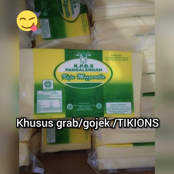 

keju mozarella KPBS 250 GRAM ENAK HALAL