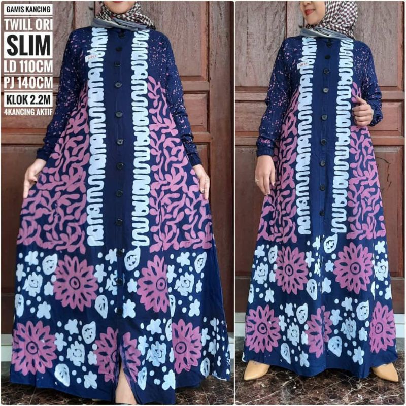 Gamis Twill Slim