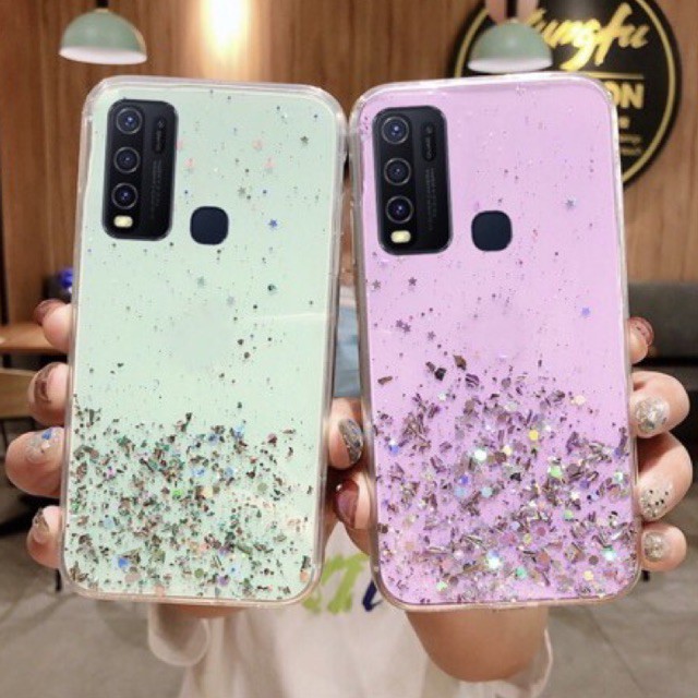 SOFTCASE GLITTER REALME C15