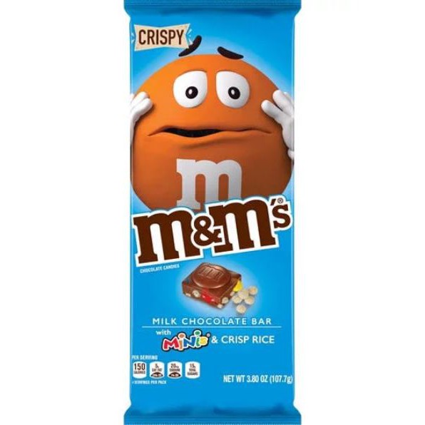 

M&Ms Crispy Chocolate Bar