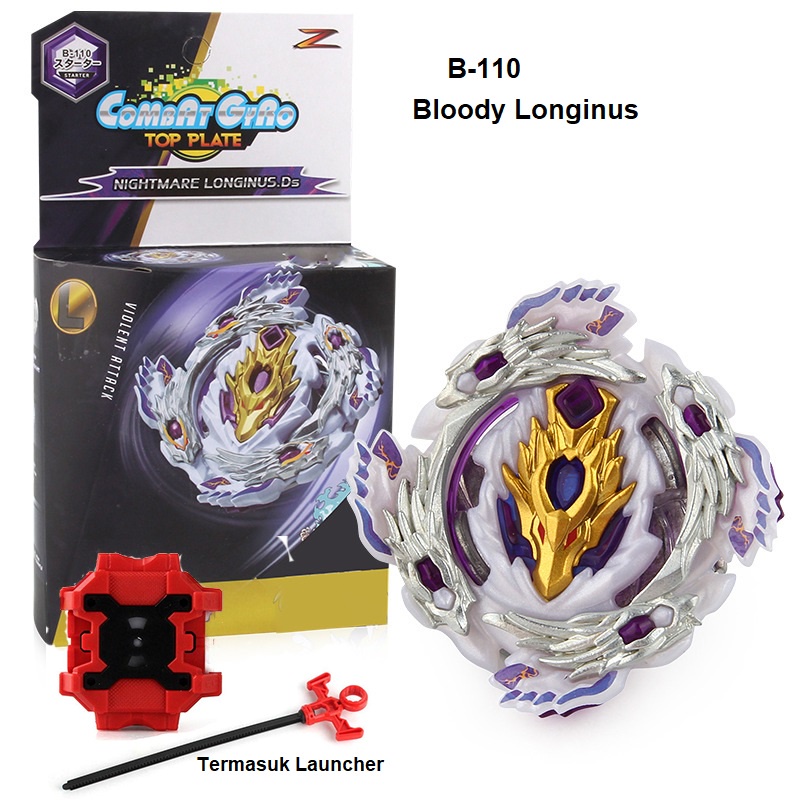 Gasing Beyblade Burst merk Z B-110 Bloody Longinus