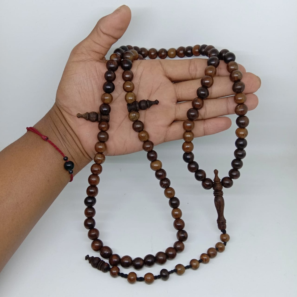 Tasbih Kayu Gaharu Asli 108 / Tasbih Gaharu Super 8mm / Tasbih Kayu Gaharu Wangi / Tasbeh Gaharu