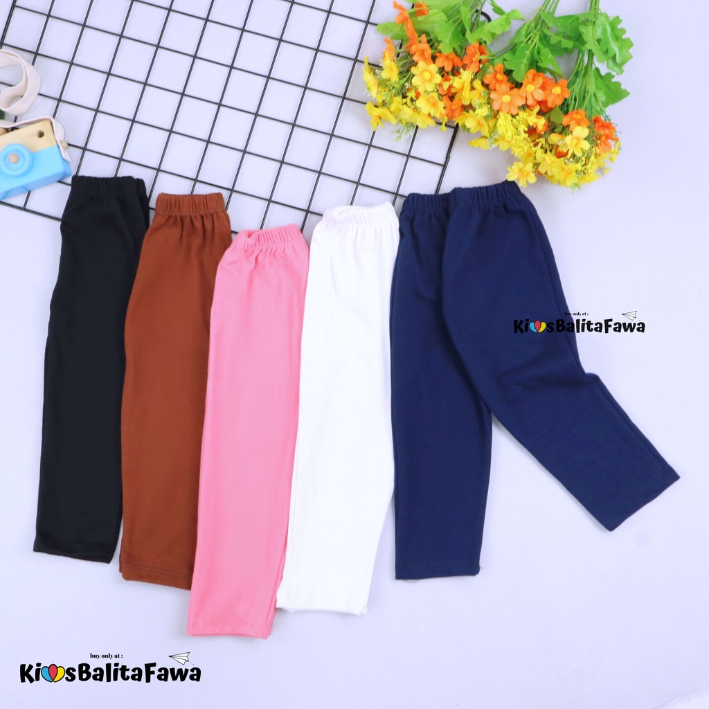 Legging Sheila uk Bayi 3-12 Bulan / Leging Panjang Anak Balita Perempuan Celana Ketat EXPORT QUALITY Babycinnamon