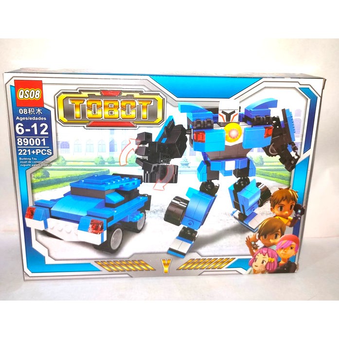 mainan Lego robot tobot / 89001AM13 BB / lego Tobot