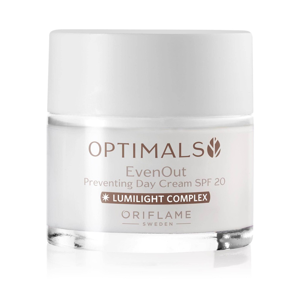 ORIFLAME Optimals Even Out Preventing Day Cream SPF 20 PRELOVED