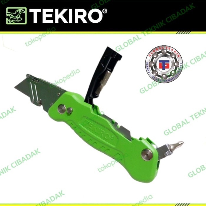 

Update Tekiro Pisau Cutter Lipat Multifungsi Folding Utility Knife Sale!!!