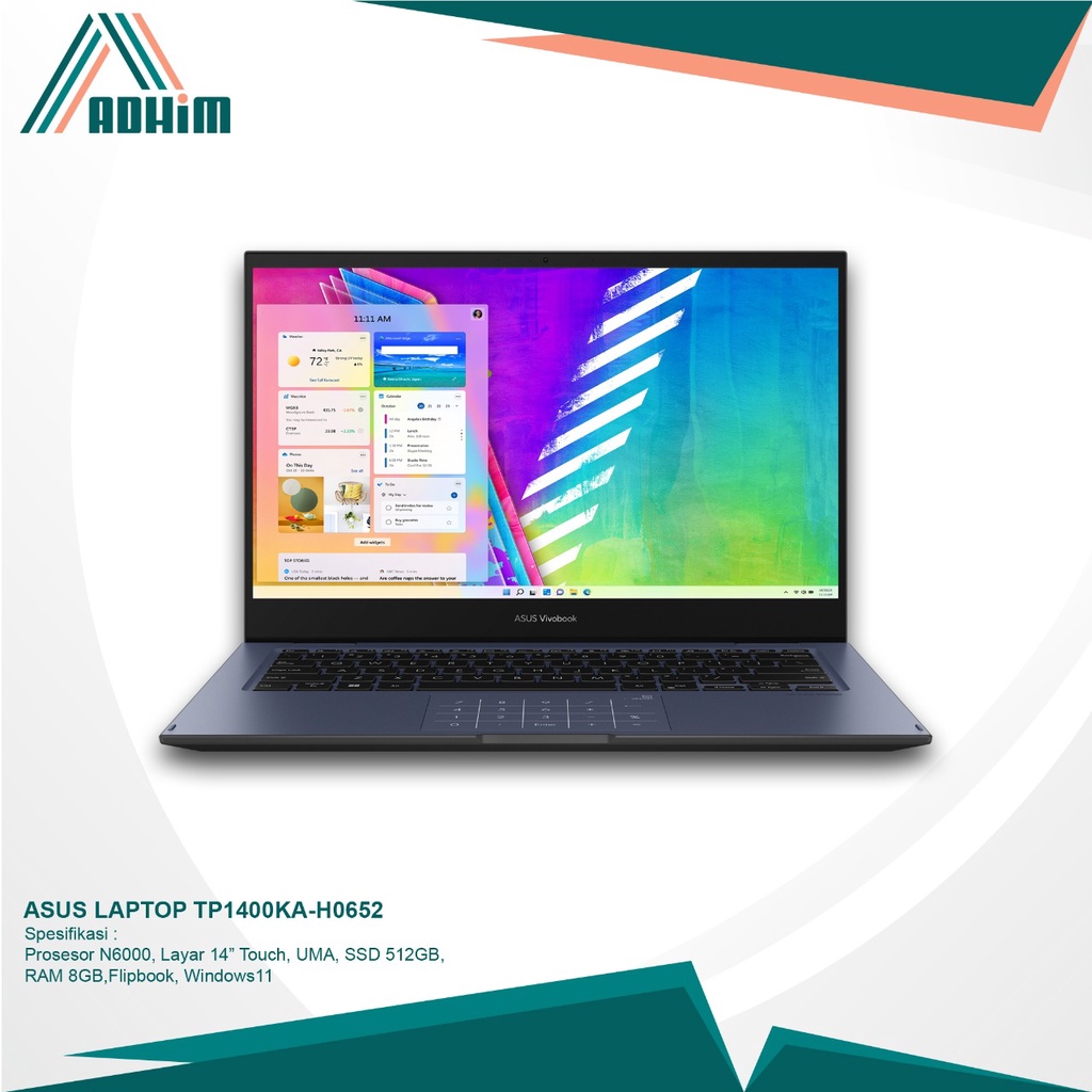 ASUS LAPTOP TP1-400KA-HD652