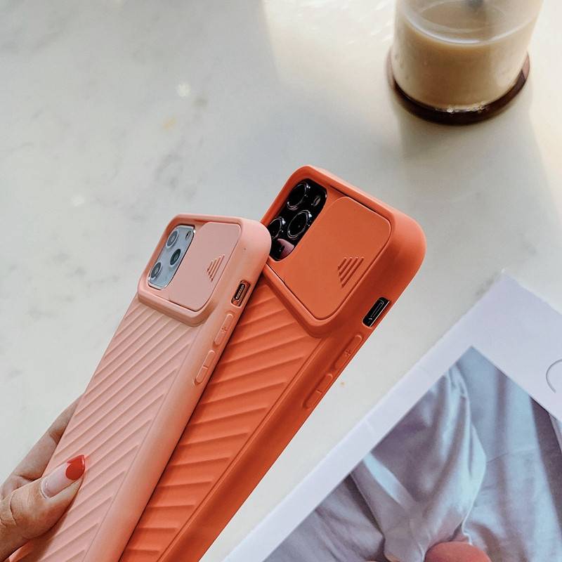 Soft Case Pelindung Lensa Kamera Bahan Silikon Tpu Warna Permen Polos Untuk Iphone 11 12 Pro X Xs Xr Max 7 8 Plus