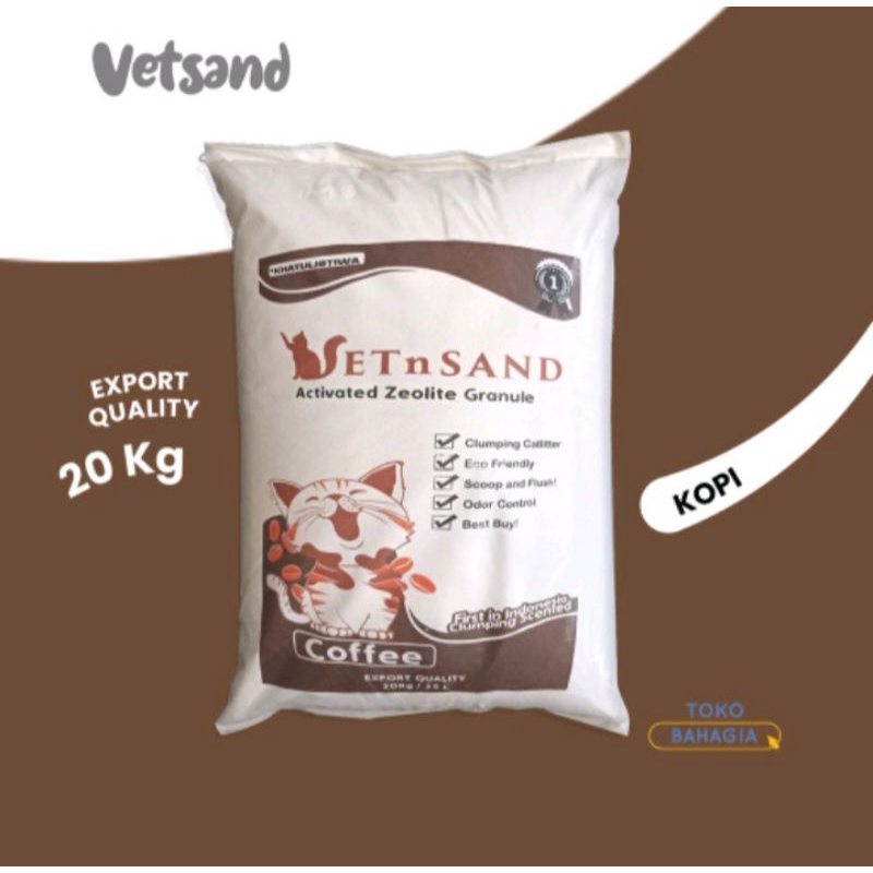 Vetsand 20kg/ Pasir wangi dan gumpal