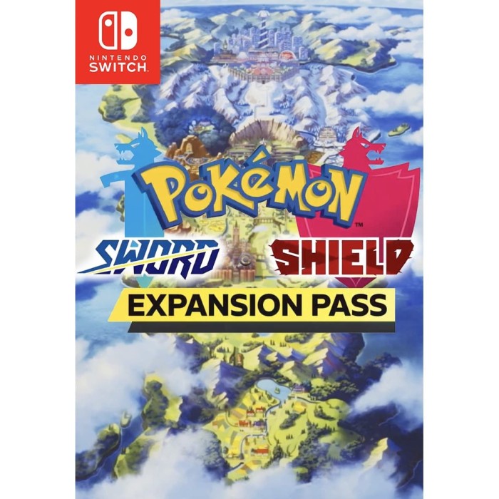 (READY) Pokemon Sword Shield Expansion Pass DLC Isle of Armor Crown Tundra