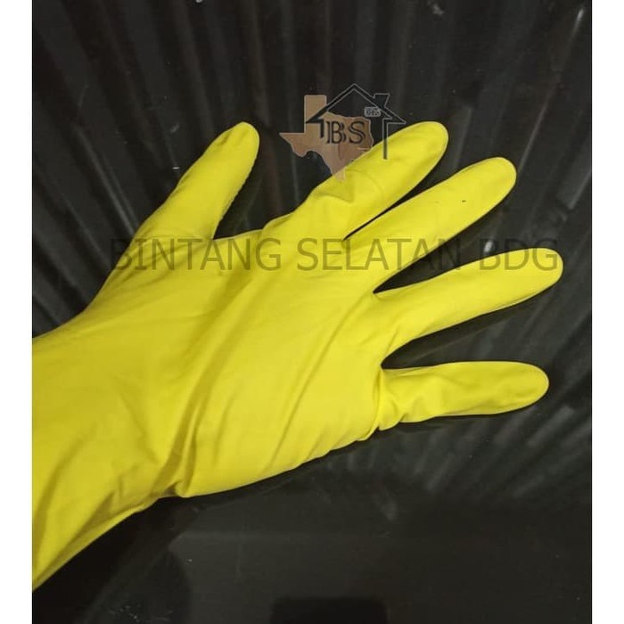 SARUNG TANGAN KARET RUBBER GLOVES LATEX GLOVES 1 PASANG