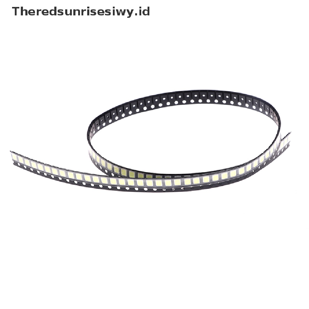 Theredsunrisesiwy.Id 100pcs Lampu Led 3030 Smd 1w 3v / 6v / 9v Warna Cold White Untuk Dioda Tv Led