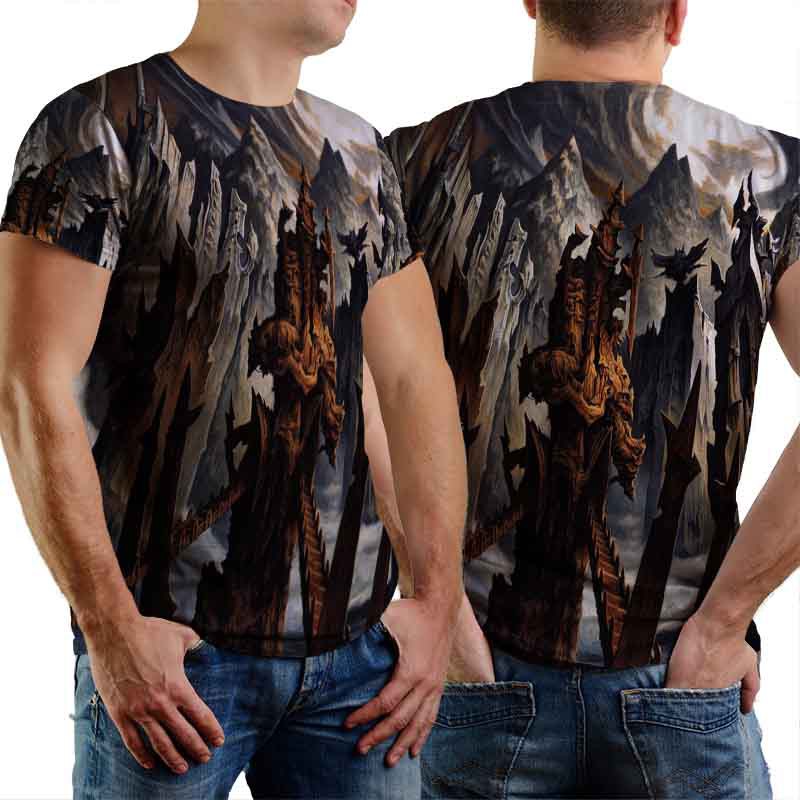 Kaos Aldebaran Heavy Metal Band Tshirt Fullprint