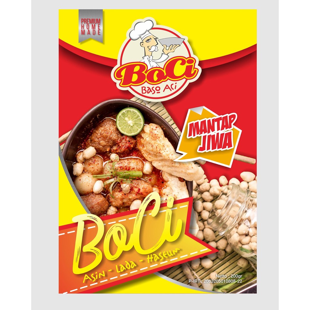 Boci (Baso Aci) / Boci Geprek / Boci White Curry