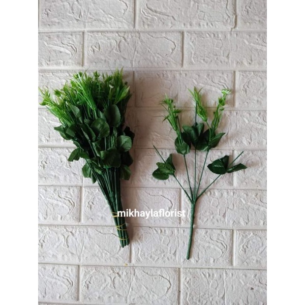 Tangkai bunga cabang 5 (1 lusin)// bunga artificial
