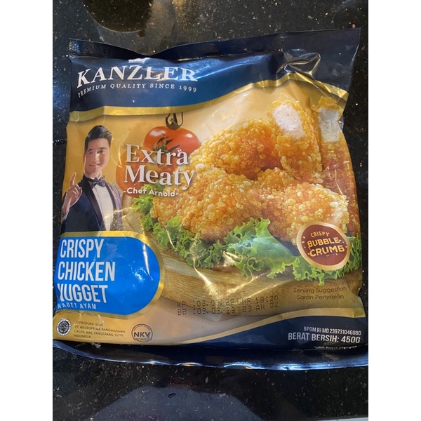 

Kanzler Nugget Chicken Crispy 450gr | Naget Ayam Krispi