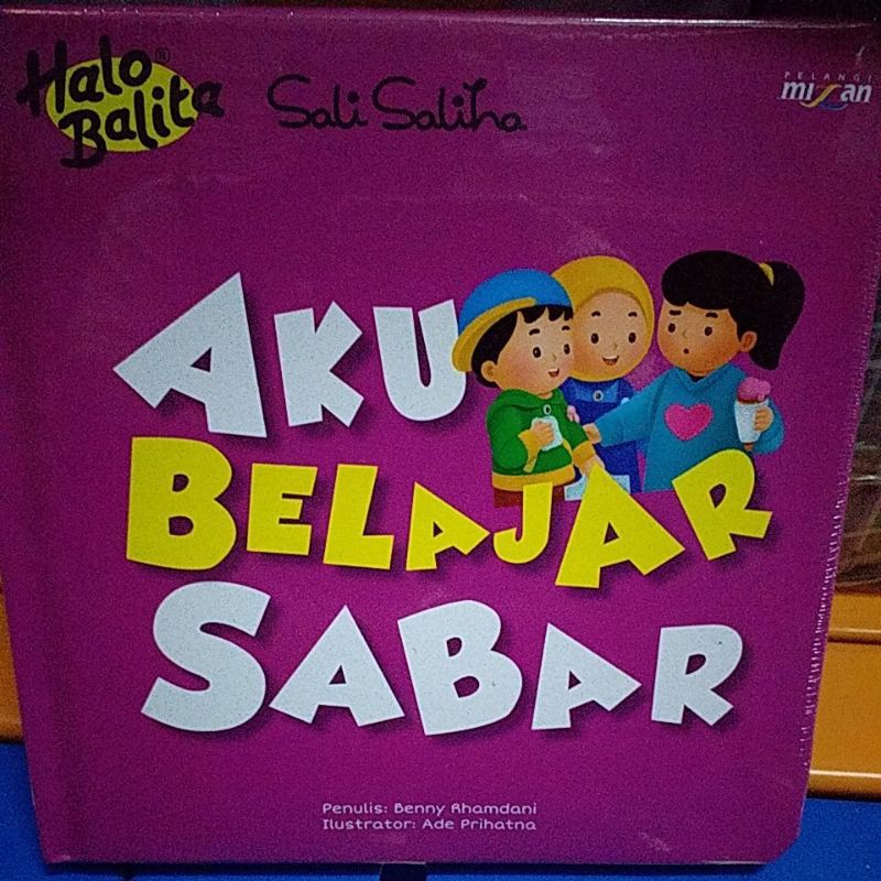 Halo Balita Aku Belajar Sabar