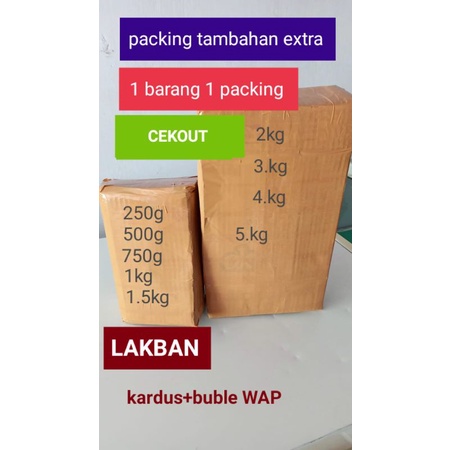 

packing tambahan