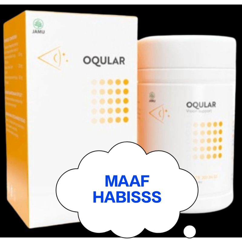 Oqular Obat Mata Original Asli Obat Mata Minus Rabun Silinder Katarak BPOM 100% Berkualitas Dan Ampu