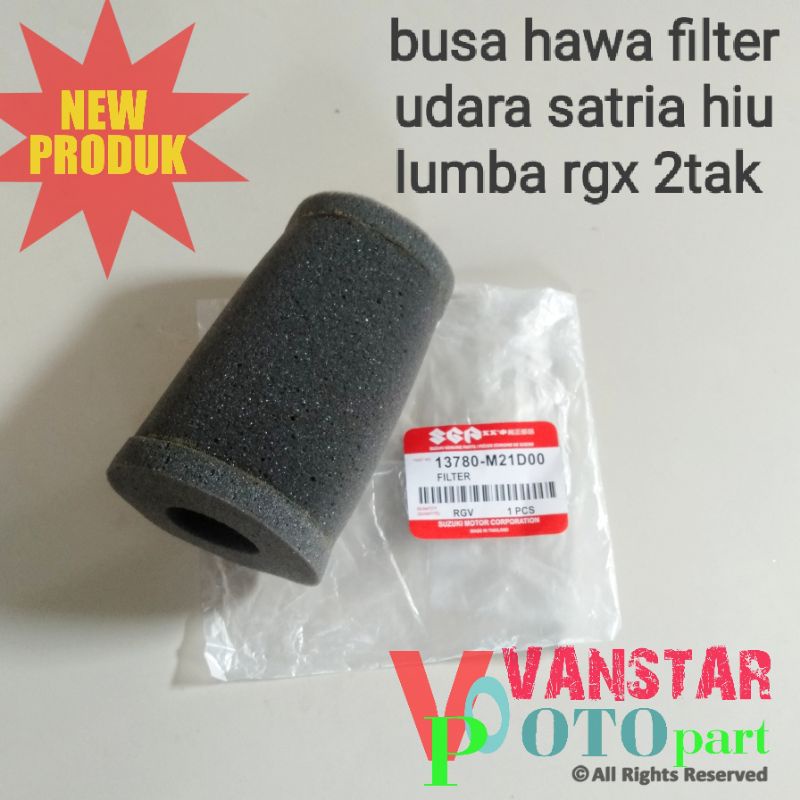 busa hawa filter udara satria hiu lumba rgx rgsport rgv 2tak