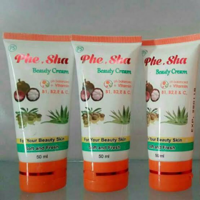 PROMO PHE SHA BEAUTY CREAM PEMUTIH KULIT ALAMI