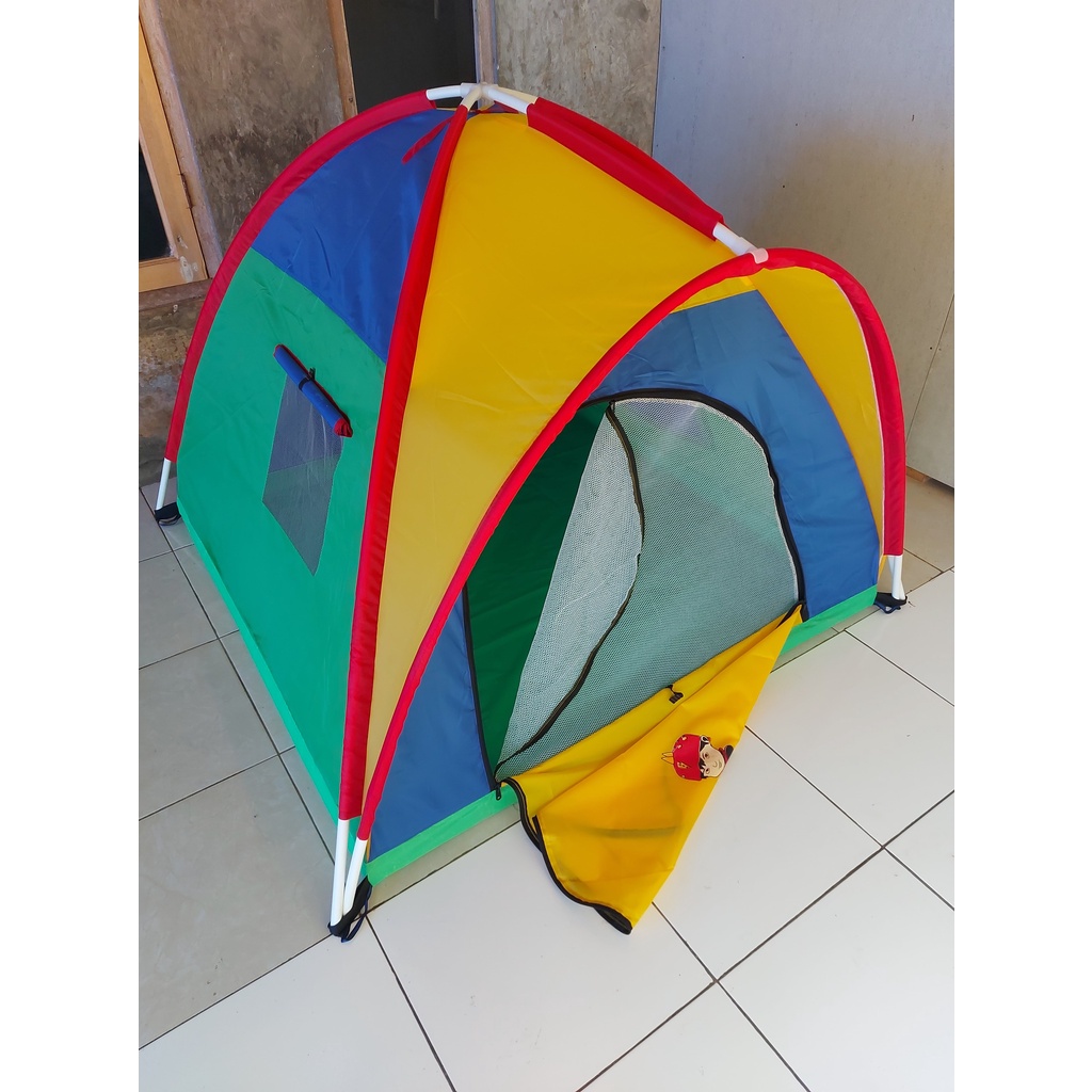 Tenda Anak Karakter Boboiboy | Tenda Anak Ukuran 140 cm | Tenda Mainan Anak | Tenda Camping Murah | 