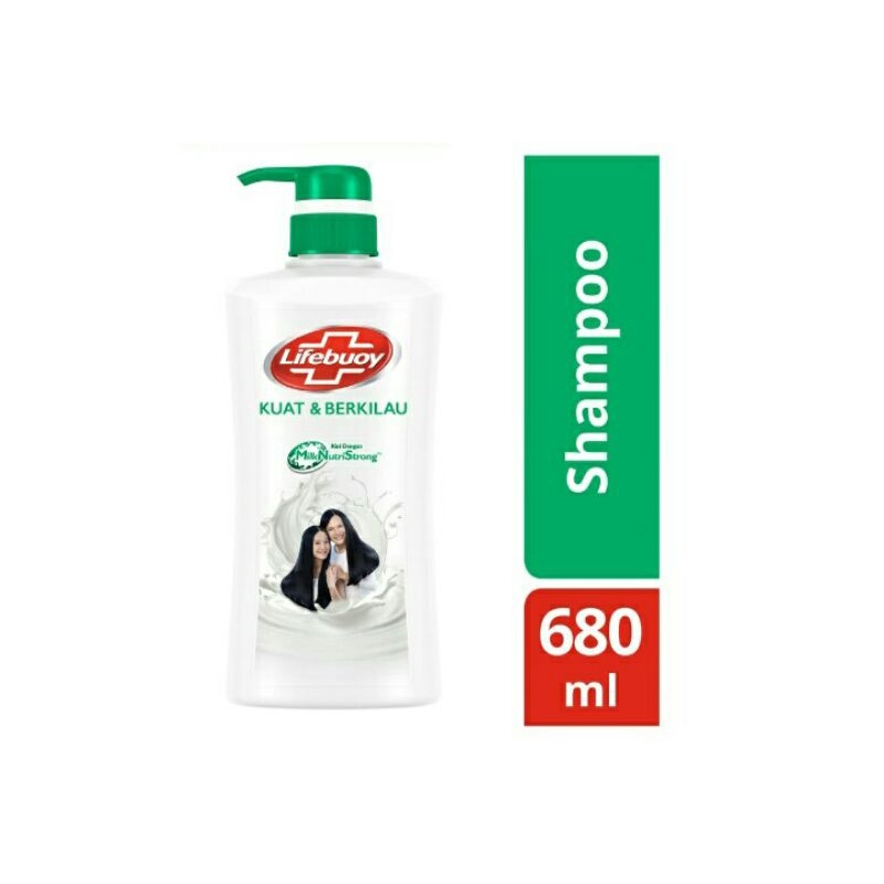 Lifebuoy Shampoo Strong&amp; Shiny 680MI