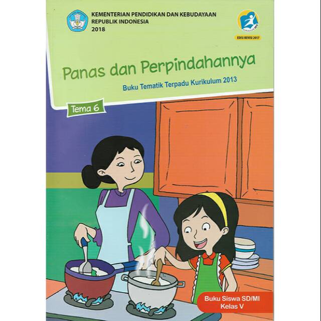 Buku Tematik Tema 6 Kelas 5 Sd Mi Semester 2 Kurikulum 2013 Panas Dan Perpindahanya Shopee Indonesia